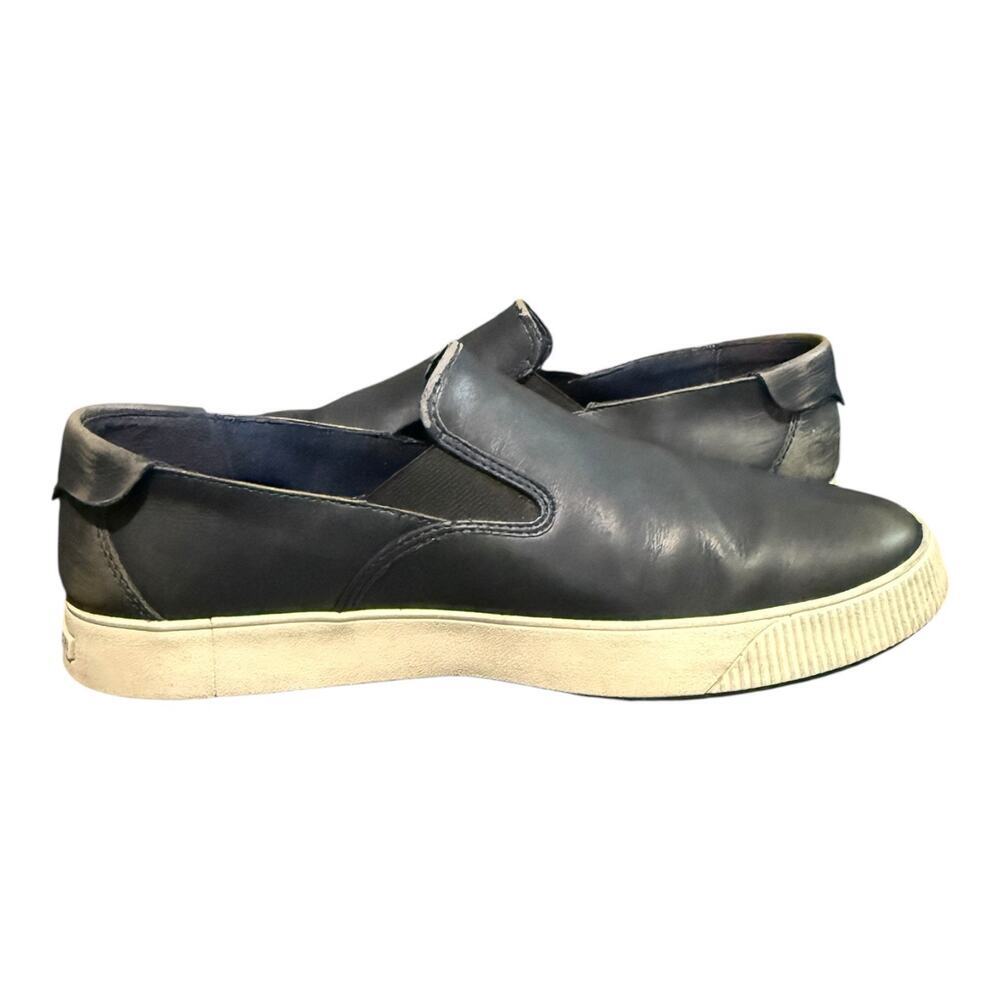 Cole Haan Nantucket Leather Slip On Sneakers Men’s Size 9.5M Navy Blue - Picture 8 of 9